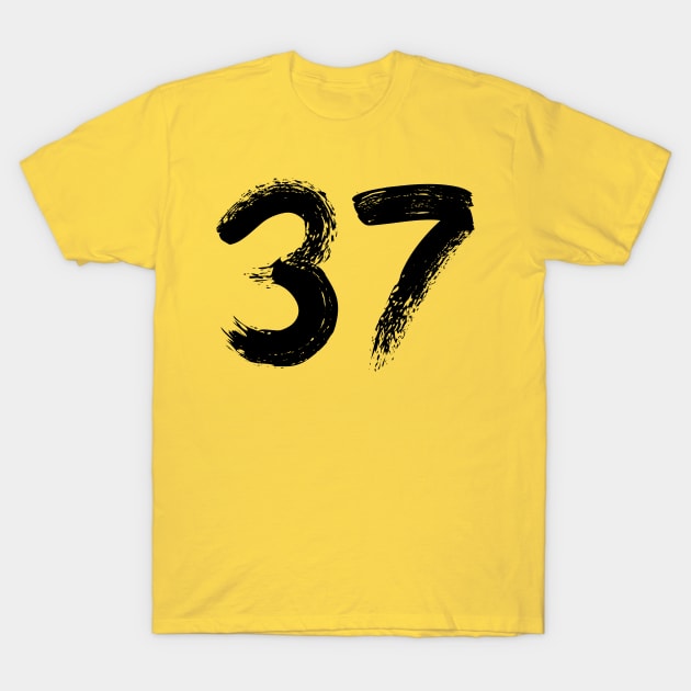 Number 37 T-Shirt by Erena Samohai